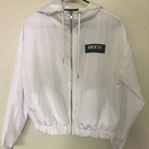 Worldwide Windbreaker jacket with hood